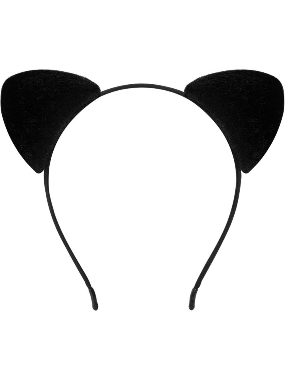 Women black Cat Sequin Handmade Mickey Mouse Headband 2 Pieces